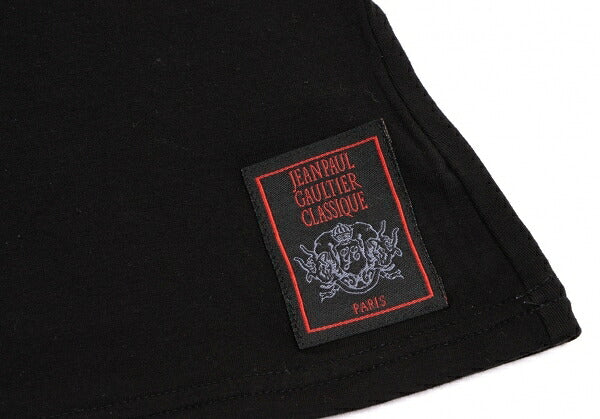 Jean Paul GAULTIER CLASSIQUE Rayon Tag Top Black Size 40