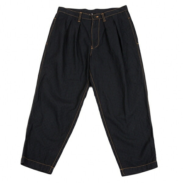 tricot COMME des GARCONS Wool Check Green Navy Pants Size S