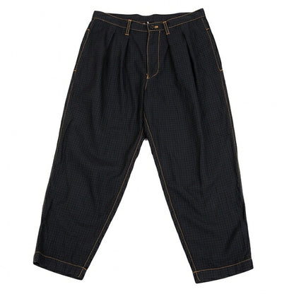 tricot COMME des GARCONS Wool Check Green Navy Pants Size S