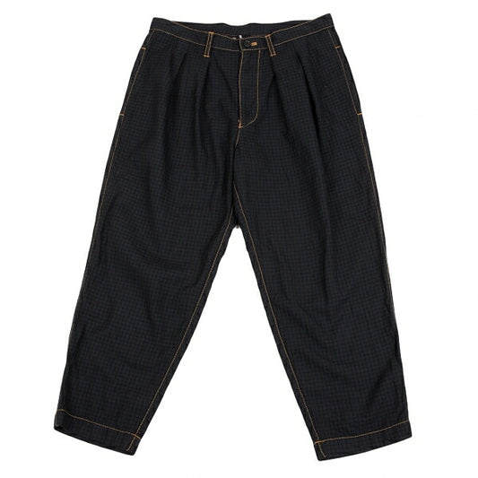 tricot COMME des GARCONS Wool Check Green Navy Pants Size S