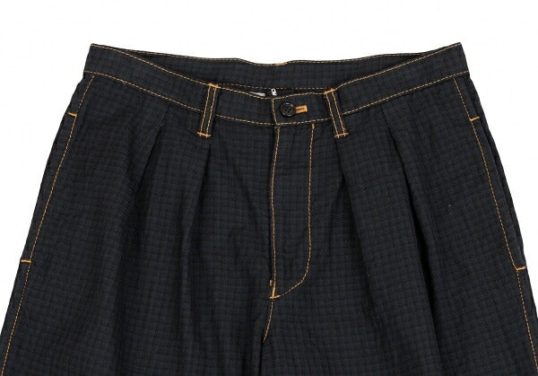 tricot COMME des GARCONS Wool Check Green Navy Pants Size S