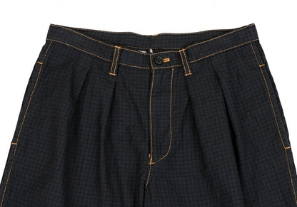 tricot COMME des GARCONS Wool Check Green Navy Pants Size S