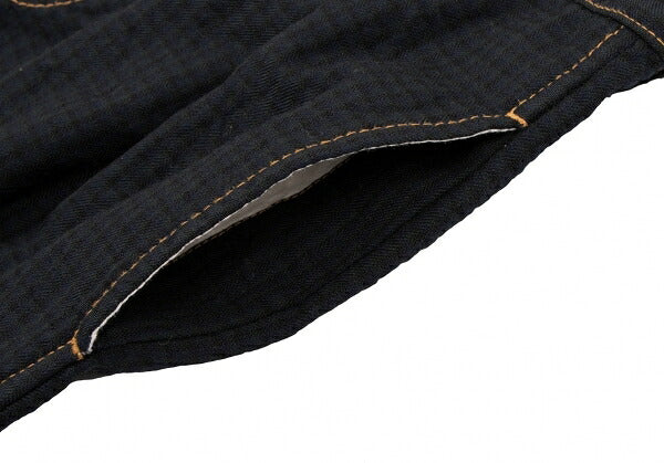 tricot COMME des GARCONS Wool Check Green Navy Pants Size S