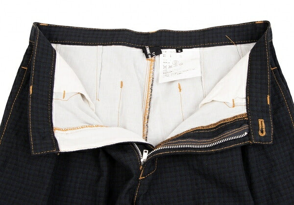 tricot COMME des GARCONS Wool Check Green Navy Pants Size S