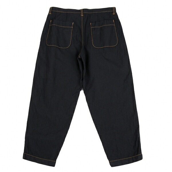 tricot COMME des GARCONS Wool Check Green Navy Pants Size S