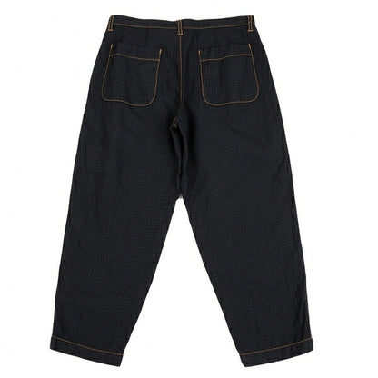tricot COMME des GARCONS Wool Check Green Navy Pants Size S