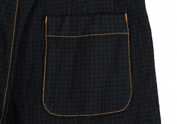 tricot COMME des GARCONS Wool Check Green Navy Pants Size S