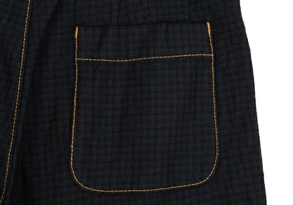 tricot COMME des GARCONS Wool Check Green Navy Pants Size S