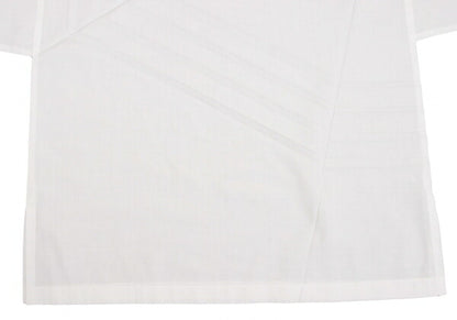 ISSEY MIYAKE 132 5. Pleated Square T-Shirt White Size 2