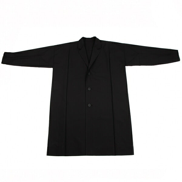 ISSEY MIYAKE IM MEN FLAT S/S 23 Pleated Coat Black Size 3