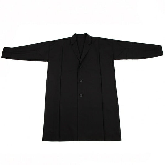 ISSEY MIYAKE IM MEN FLAT S/S 23 Pleated Coat Black Size 3