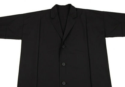 ISSEY MIYAKE IM MEN FLAT S/S 23 Pleated Coat Black Size 3
