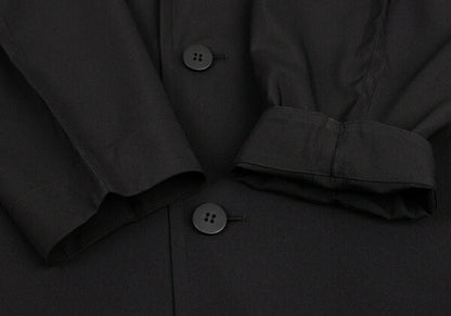 ISSEY MIYAKE IM MEN FLAT S/S 23 Pleated Coat Black Size 3