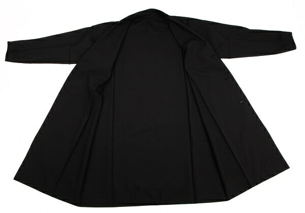 ISSEY MIYAKE IM MEN FLAT S/S 23 Pleated Coat Black Size 3