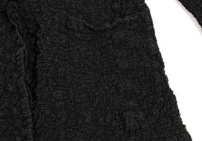 ISSEY MIYAKE me Cotton Frill Cauliflower Jacket Black Size F