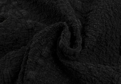 ISSEY MIYAKE me Cotton Frill Cauliflower Jacket Black Size F