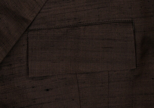 Yohji Yamamoto FEMME Silk Sheer Lining Jacket Brown Size XS