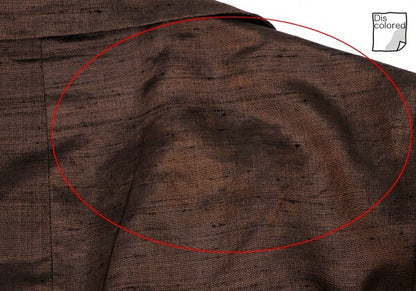 Yohji Yamamoto FEMME Silk Sheer Lining Jacket Brown Size XS