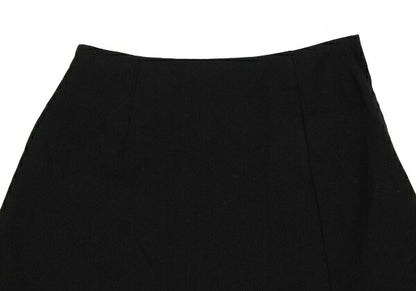 COMME des GARCONS Wool Gabardine Flare Skirt Black Size S