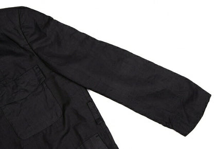 COMME des GARCONS Silk Collar Design Jacket Charcoal Size S