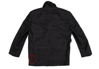 COMME des GARCONS Silk Collar Design Jacket Charcoal Size S