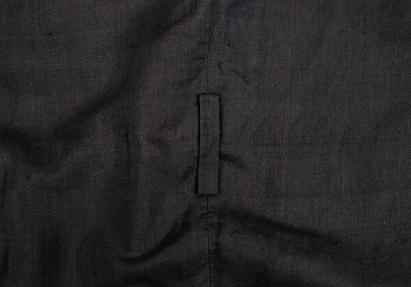 COMME des GARCONS Silk Collar Design Jacket Charcoal Size S