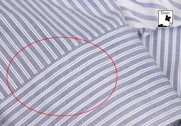 COMME des GARCONS HOMME PLUS White Blue Frill Shirt Size XS