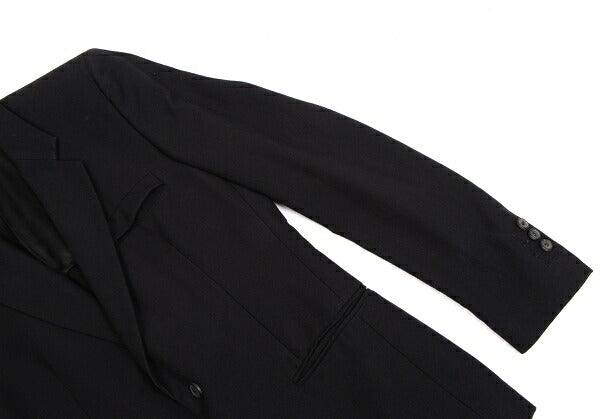 Maison Martin Margiela Notched Lapel Jacket Black Size 44