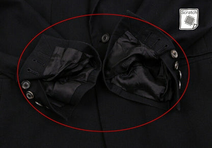Maison Martin Margiela Notched Lapel Jacket Black Size 44
