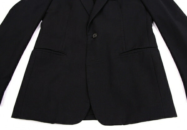 Maison Martin Margiela Notched Lapel Jacket Black Size 44