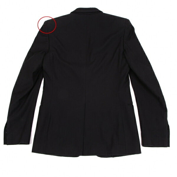 Maison Martin Margiela Notched Lapel Jacket Black Size 44