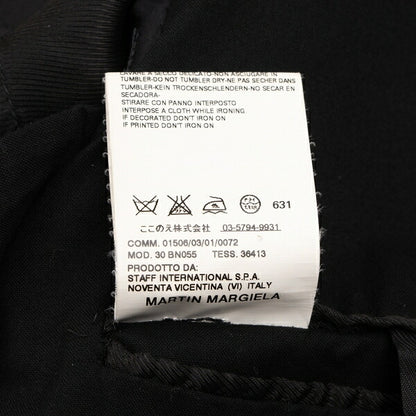 Maison Martin Margiela Notched Lapel Jacket Black Size 44