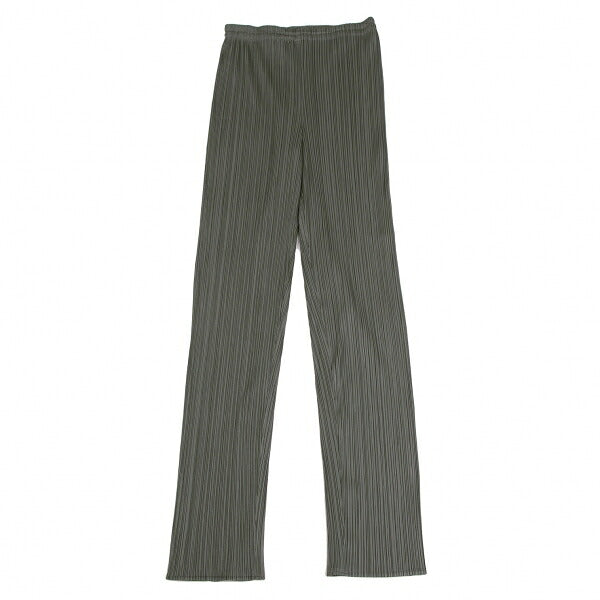 ISSEY MIYAKE Pleated Pants Green Size L