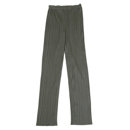 ISSEY MIYAKE Pleated Pants Green Size L