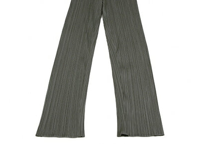 ISSEY MIYAKE Pleated Pants Green Size L