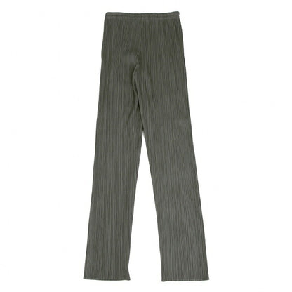 ISSEY MIYAKE Pleated Pants Green Size L