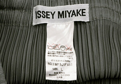 ISSEY MIYAKE Pleated Pants Green Size L