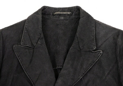 Yohji Yamamoto POUR HOMME 06SS Cotton Jacket Charcoal Size 2
