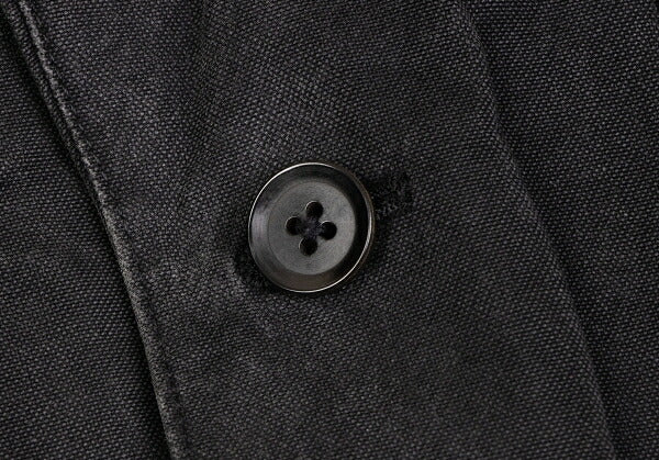 Yohji Yamamoto POUR HOMME 06SS Cotton Jacket Charcoal Size 2