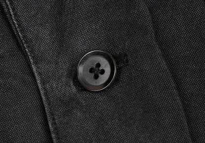 Yohji Yamamoto POUR HOMME 06SS Cotton Jacket Charcoal Size 2