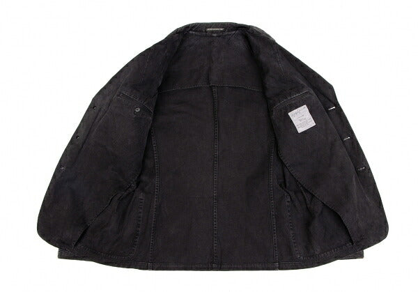 Yohji Yamamoto POUR HOMME 06SS Cotton Jacket Charcoal Size 2