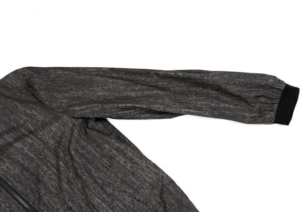 ARMANI COLLEZIONI Patterned Zip Jacket Gray Size EU46/US36