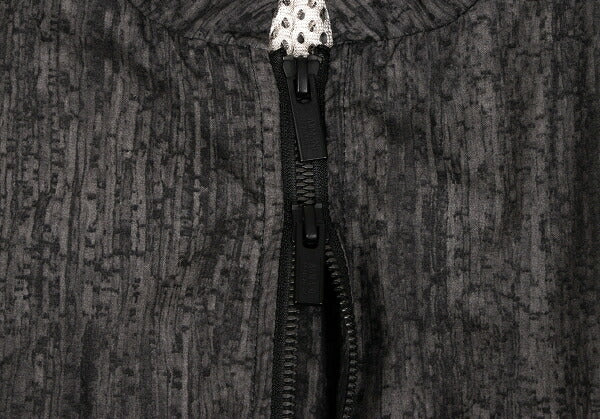 ARMANI COLLEZIONI Patterned Zip Jacket Gray Size EU46/US36