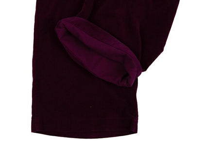 COMME des GARCONS Belted Velour Wide Pants Wine Size M