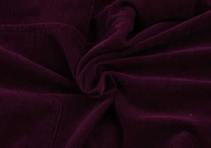 COMME des GARCONS Belted Velour Wide Pants Wine Size M