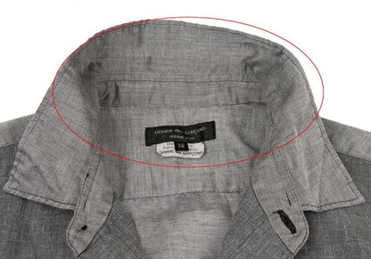 COMME des GARCONS HOMME PLUS Crazy Shirt Gray Size XS
