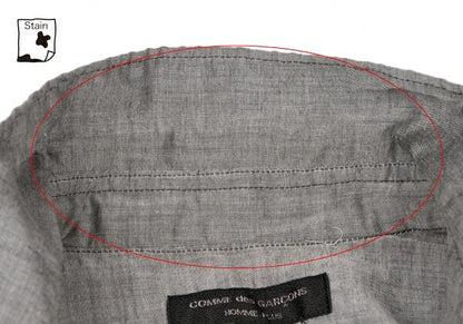 COMME des GARCONS HOMME PLUS Crazy Shirt Gray Size XS