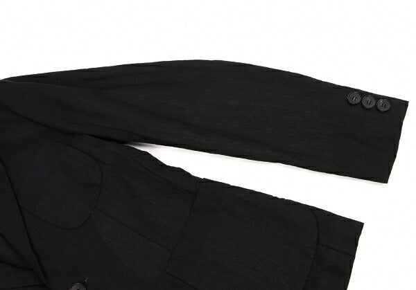 COMME des GARCONS HOMME DEUX Black Pocket Jacket Size XS