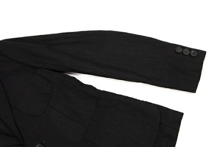 COMME des GARCONS HOMME DEUX Black Pocket Jacket Size XS