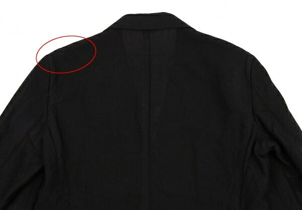 COMME des GARCONS HOMME DEUX Black Pocket Jacket Size XS